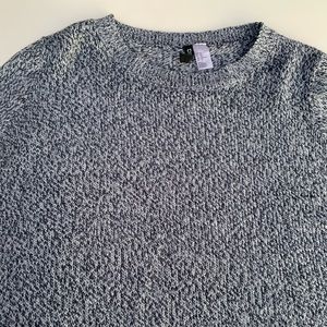 blue H&M sweater